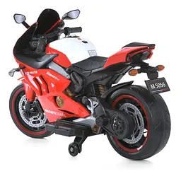 Дитячий електромобіль-мотоцикл Bambi Racer M 5056EL-3 до 30 кг - мініатюра 3
