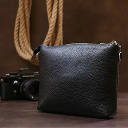 Жіноча сумка крос-боді з натуральної шкіри SHVIGEL 25х19х4 см sum0029044 - мініатюра 10