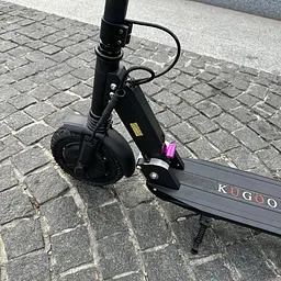 Електросамокат KUGOO S3 Jilong 8.8Ah 450W чорний + сумка-чохол - мініатюра 9