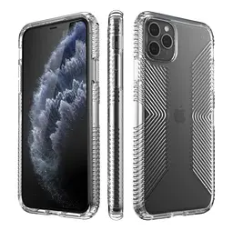 Чохол прозорий протиударний з антимікробним покриттям Speck Presidio Clear Grip 136447-5085 для iPhone 11 Pro (5.8") - мініатюра 5