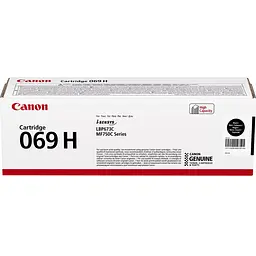 Canon Картридж 069H MF752Cdw/MF754Cdw/LBP673Cdw Black (7600 стор.)
