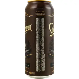 Пиво Staropramen Dark темне пастеризоване 4.4% 0.48л ж/б - мініатюра 3