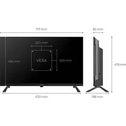 Телевізор Kivi H800KB 32` LCD HD (32H800KB) [174535] - мініатюра 4