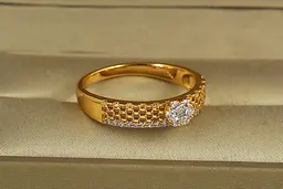 Кільце Xuping Jewelry Первоцвіт р 21 золотисте - мініатюра 2
