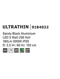 Підвіс Nova Luce ULTRATHIN 9184022 - мініатюра 4