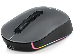 Миша RM-470W Rechargeable Wireless, Black REAL-EL teh0020442