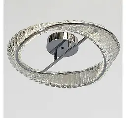 Кришталева стельова LED-люстра Artlight 562/500CH зі спіральним кільцем, хром, 58 Вт, від 10-18 м² - мініатюра 2