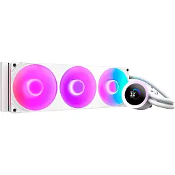 Система рідинного охолодження NZXT Kraken Plus RGB V2-360 mm AIO liquid cooler Wh (RL-KR360-W2)