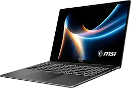 Ноутбук MSI Modern 16S AI+ G3MG-062XUA (16 F OLED, Intel U5-322, 16 GB, 512 SSD, Intel Arc, DOS) Platinum Gray (9S7-26U211-062) - мініатюра 2