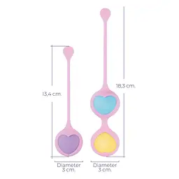 Вагинальные шарики Wooomy Love Pearls - миниатюра 6