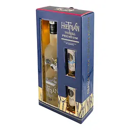 Набір подарунковий Hetman Горілка Premium 40% 0.7 л + 2 чарки - мініатюра 2
