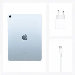 Планшет Apple iPad Air 2020 Wi-Fi 256GB Sky Blue [MYFY2] [50434] - мініатюра 3
