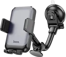 Автотримач Hoco H27 Car Mount Holder Black [100118] - мініатюра 3