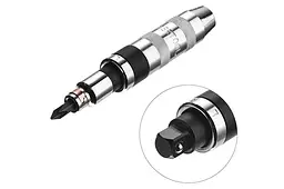 Викрутка ударна з набором біт Intertool Pro (6 предметів) HT-0431 - мініатюра 3