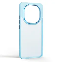 Противоударный чехол для Xiaomi Redmi Note 15 4G/Note 15 5G Poco M8 5G, Frame, голубой, панель-накладка, термополиуретан TPU + поликарбонат PC, защита всего корпуса, защита кнопок и камеры, устойчив к деформациям, ArmorStandart (ARM90132) - мініатюра 2