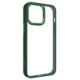 Чехол для Apple iPhone 13 Pro Max, UNIT2, зеленый, ударопрочный, прозрачный противоударный чехол-накладка из TPU и поликарбоната (PC), с защитными бортиками, защита всего корпуса от ударов и царапин, ArmorStandart (ARM74803)