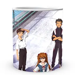 Кухоль GeekLand Evangelion Євангеліон EVA 002.04 330 мл білий - мініатюра 2
