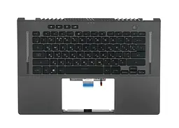 Верхня частина корпусу з клавіатурою (топкейс) для ноутбука Asus ROG Zephyrus G15 GA503QM, GA503QS, GA503QR, GA503QC (90NR04J2-R31UA1) Оригінал від Asus