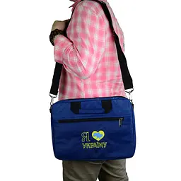 Сумка для ноутбука Porto 13.3'' PN13DB LoveUkraine DarkBlue (PN13DB_LoveUkr) - мініатюра 7