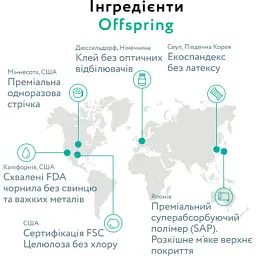 Підгузки Offspring трусики Розмір L (9-14 кг) 36 шт, Підводний світ (9355465009053) (DP-OI-FAP-L36P-AQT) - мініатюра 5