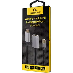 Перехідник Cablexpert HDMI на DisplayPort A-HDMIM-DPF-02 (A-HDMIM-DPF-02) - мініатюра 3