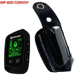 Чохол на пульт сигналізації Convoy MP-60D LCD 2-Way шкіряний чорний - мініатюра 2