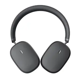 Бездротові навушники Baseus H1 Bowie Noise-Cancelling Wireless Headphones, BT5.2, 400mAh, ANC, SBC, AAC, 70h, (NGTW230002) grey - мініатюра 3