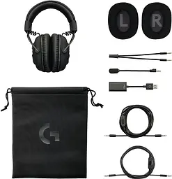 Комп'ютерна гарнітура Logitech G PRO X Gaming Headset Black (981-000818) - мініатюра 2