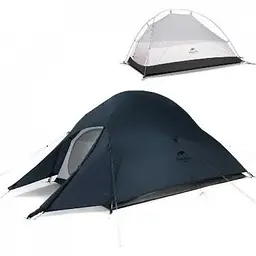 Намет Naturehike Cloud Up 2 Updated NH17T001-T 20D Dark Blue (1047-6927595783283) - мініатюра 2