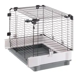 Додаткова секція для клітин для кроликів Ferplast Krolik Iron Extension сіра 42x60x50 см 57072980
