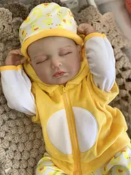 Колекційна силіконова лялька реборн дитина reborn анатомічний новонароджений хлопчик Reborn Dolls det0018886 - мініатюра 5