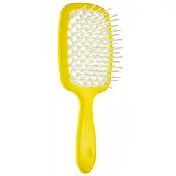 Щітка для волосся Janeke Superbrush Standard жовта з білим