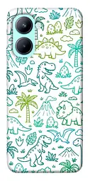 TPU чохол Demsky Dino pattern для Realme C33