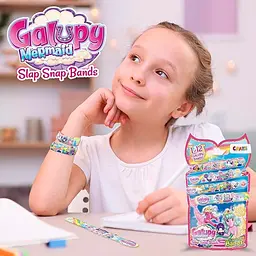 Браслет-хлопавка сюрприз CRAZE Galupy Mermaid Slap Snap Band браслет що закручується на руку (SKU-296) - мініатюра 4