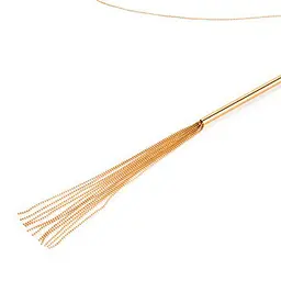 Ланцюжок-батіг на шию Bijoux Indiscrets MAGNIFIQUE Necklace Whip - Gold, прикраса для тіла - миниатюра 2