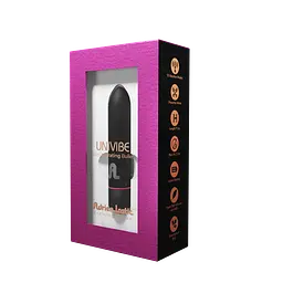Віброкуля Adrien Lastic Univibe, 10 режимів роботи, силікон, на батарейках - мініатюра 3