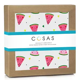 Пелюшка багаторазова Cosas непромокаюча Happywatermelon 70х120 см (Diaper_HappyWatermelon_70x120) - мініатюра 2