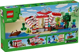 Конструктор LEGO Minecraft Будинок з вибухівки в джунглях 287 деталей (21275) - мініатюра 3
