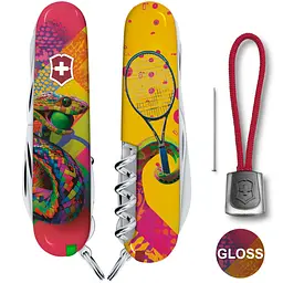 Ніж Victorinox Huntsman Zodiac 91мм 15функ Змія-тенісист - мініатюра 2