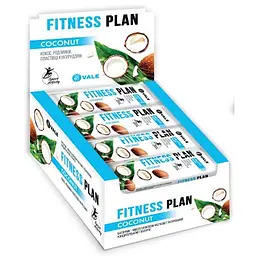 Fitness Plan Muesli Bar — 30 × 25 г Coconut