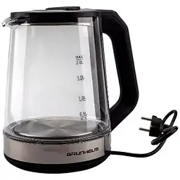 Електрочайник дисковий скляний Grunhelm EKG-2313 2л 1800 Вт - мініатюра 2