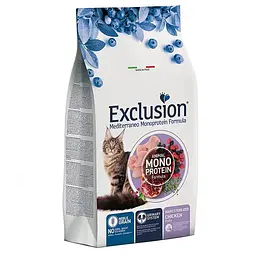 Сухий корм Exclusion Cat Giant Sterilized Chicken для стерилізованих кішок 1.5 кг