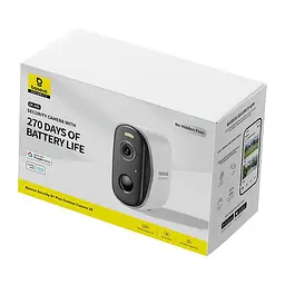 IP-камера відеоспостереження Baseus Security N1 Outdoor Camera 2K (S0ST002130) - мініатюра 4