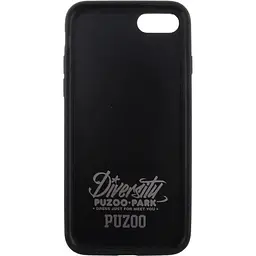 Чохол-накладка PUZOO TPU+TPU with stitchwork craft Ballon Dog iPhone 7/8/SE 2020 White - мініатюра 3