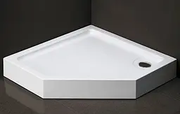 Піддон Dusel D402 100x100x13,5, Білий - мініатюра 2