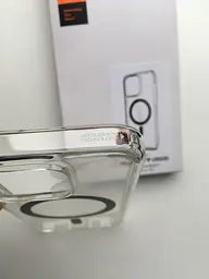 Оригінальний прозорий чохол для iPhone 15 PRO (6.1") Spigen Ultra Hybrid MagSafe Graphite ACS06716 MagFit - мініатюра 9