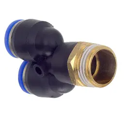 Штуцер цанговий (Y-подібний) Ø12 мм МТ ½" SIGMA (7027911) - мініатюра 6
