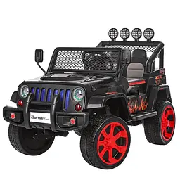 Дитячий електричний джип Bambi Racer 12V одномісний до 30 кг Різнокольоровий (DE-169-E-1033)