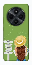 Чохол Demsky Travel girl для Xiaomi Redmi 14C / Poco C75