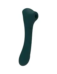Вибратор Alive New Midnight Quiver и вакуумный клиторальный стимулятор, 20.2х4.2 см зелёный